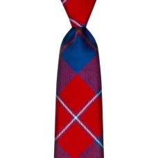 Tartan Tie - Galloway Red Modern